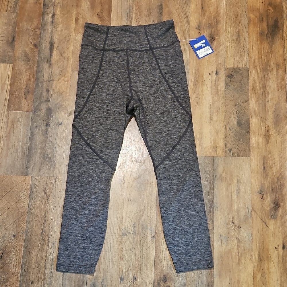 👖JoyLab Gray Performance Leggings with Ergonomic Design